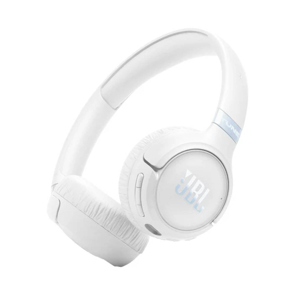 سماعات JBL Tune 680NC اللاسلكية فوق الأذن - أبيض | JBLT680NCWHT