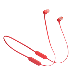 سماعات أذن لاسلكية داخل الأذن JBL Tune 125BT باللون الأحمر | T125BT-COR