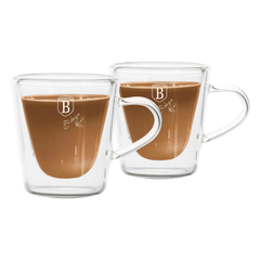 Berlinger Haus Glass Double Wall Mug Set 80ML | 8772BH