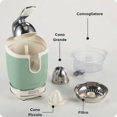 Ariete Vintage Pro Electric Citrus Juicer 85W - Green | 0413/04
