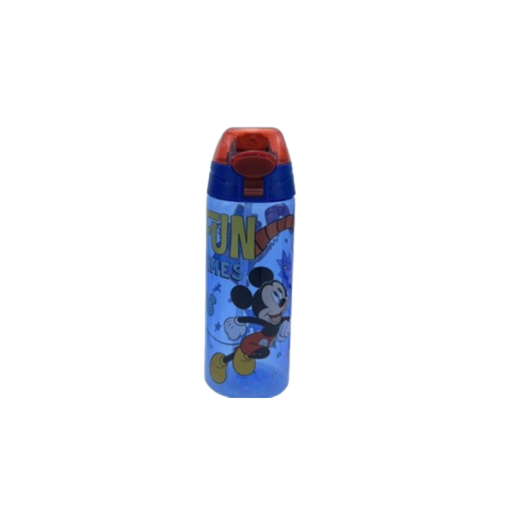 Kids Water Bottle with Straw Mickey Mouse Design Blue | LZ-23122-6-1