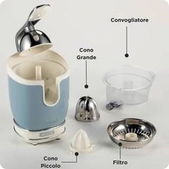 Ariete Vintage Pro Electric Citrus Juicer 85W - Blue | 0413/05