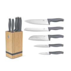 Berlinger Haus 6 pcs Knife Set with Bamboo Stand, Aspen Collection | 2969BH