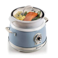 Ariete Vintage Rice Cooker & Slow Cooker - Blue | 2904/05