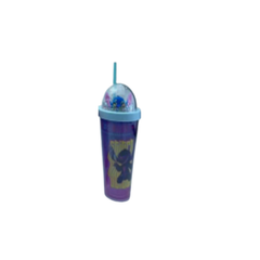 Kids Tumbler Cup with Straw Kuromi Design Purple | LZ-23122-4