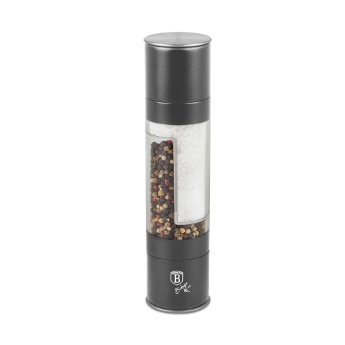 Berlinger Haus 2 in 1 Pepper and Salt Mill, Anthracite Collection | 8582ABH