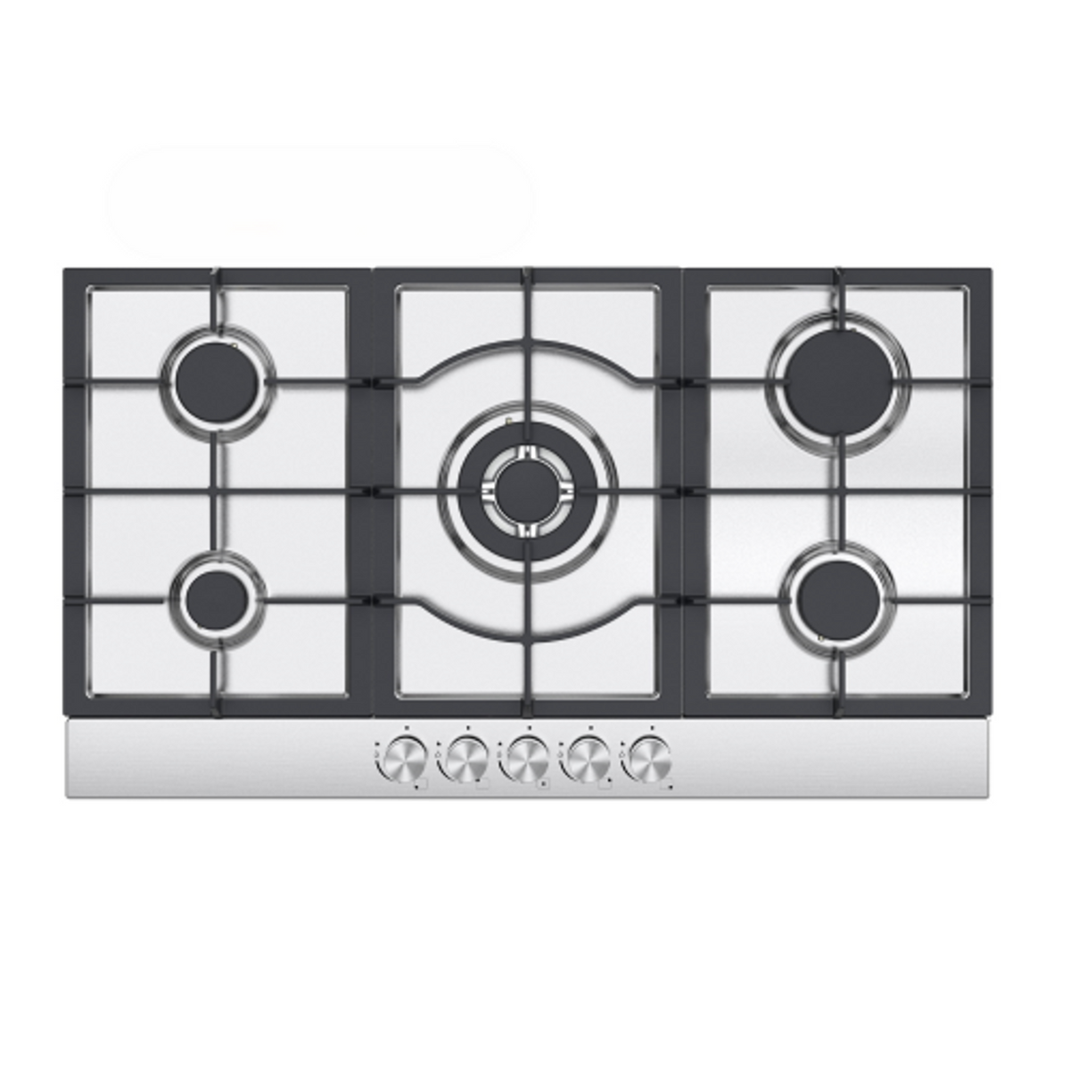Queen Chef Built-in Gas Hob 5 Burners - Stainless Steel | QCHB90-5GS/S (A)