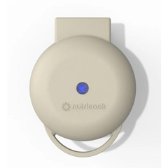 Nutricook Mini Waffle Maker 350-400W, Healthy Ceramic Coating, Quick Heat – Beige | NC-WM100BG