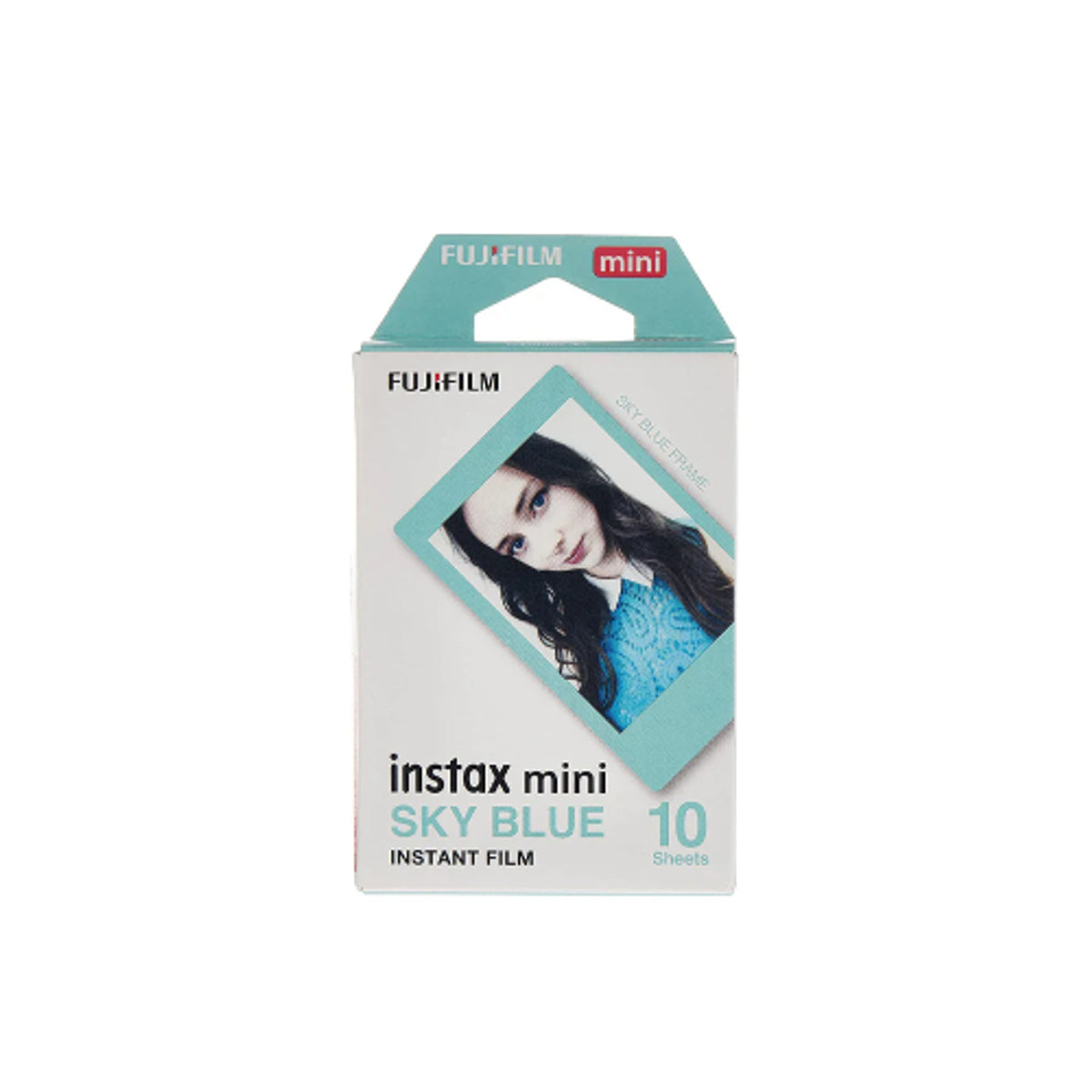 Fujifilm Instax Mini Sky Blue Film - 10 Sheets | FUJFMINSTAXMINI1PKBLUFRA