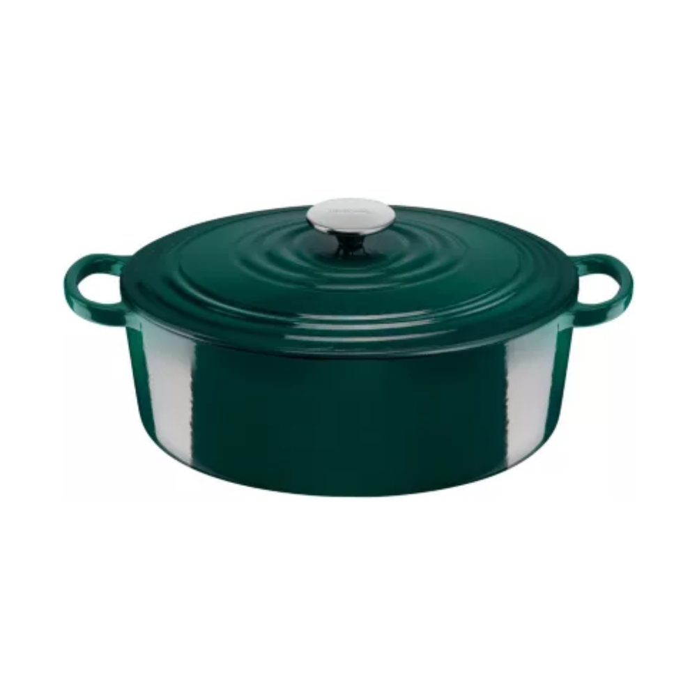 Tefal Elegance Oval Cast Iron Casserole 23 x 29cm | E2760604