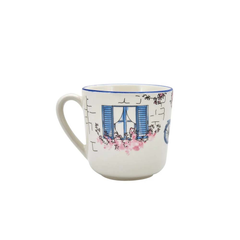 Karaca Alacati Mug - 8 × 8 cm Ceramic Coffee Mug | 153.03.07.7924