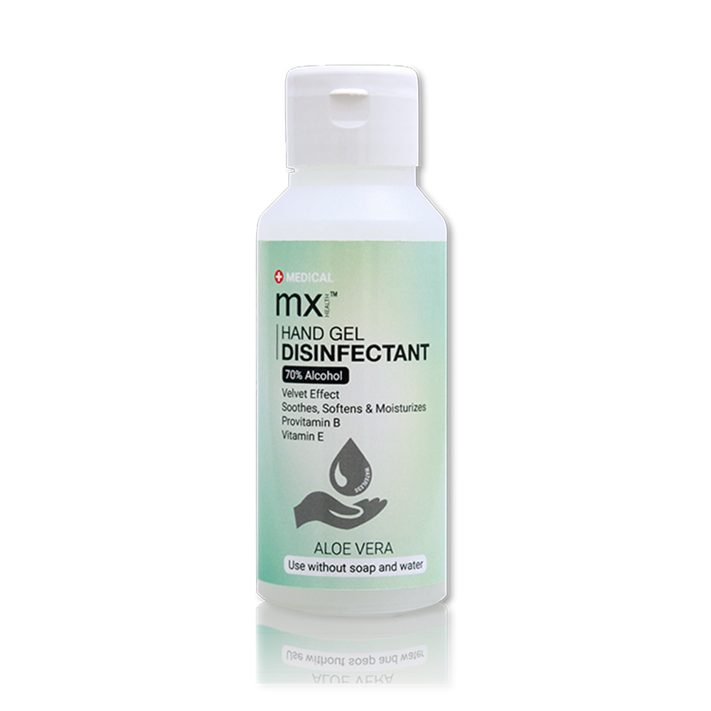 MX Health Hand Disinfectant Gel Aloe Vera 125ml | MX76004