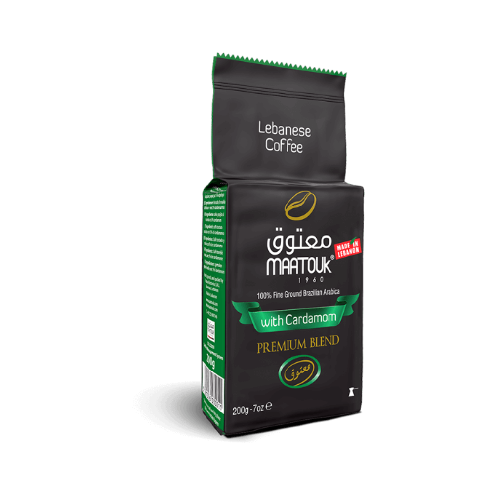 Maatouk Premium With Cardamom Lebanese Ground Coffee 200g