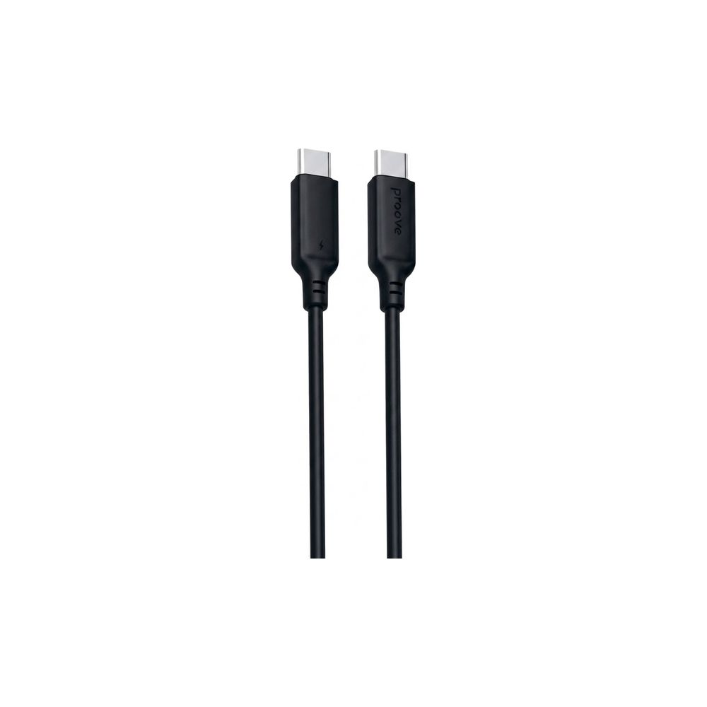 Proove Amp Lite 60W Type-C to Type-C Cable 1m - Black | CCAL60002201