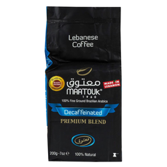 Maatouk Premium Decaffeinated Lebanese Ground Coffee 200g