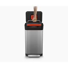 Joseph Joseph Titan 30L Trash Compactor Bin - Stainless Steel | 30030