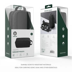 Green Lion Elegant Pouch - Grating Black | GNEPCHGBK
