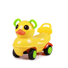 Kids Ride-On Duck Toy with Backrest & Steering Wheel | SXZ1598