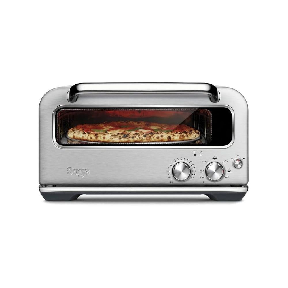 Sage Smart Oven Pizzaiolo Indoor Pizza Oven 400°C - Stainless Steel | SPZ820BSS4GEU1