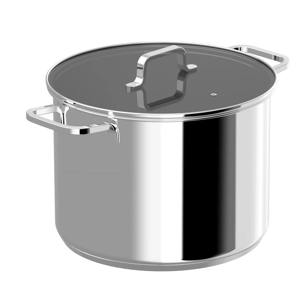 BergHOFF Helix Stainless Steel Covered Stockpot 28cm | 290613