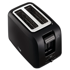 Tefal Black Toaster with Pastry Warming Rack | TT1A2810