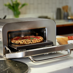 Sage Smart Oven Pizzaiolo Indoor Pizza Oven 400°C - Stainless Steel | SPZ820BSS4GEU1