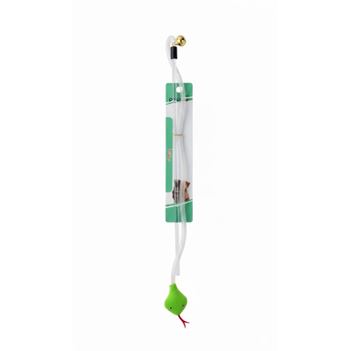 OEM Cat Toy Sticks With Rope - White