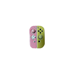 Lucky Fox Joy-Con Silicone Case with Thumb Grips - Pastel Yellow/Pastel Purple