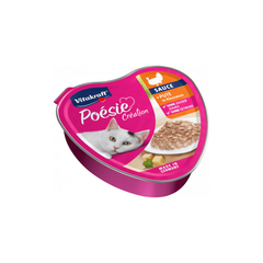 Vitakraft Poésie Création Beef Turkey in Cheese Sauce 85g | 200779