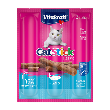 Vitakraft Cat-Stick Mini Salmon & Trout 18g | 200301