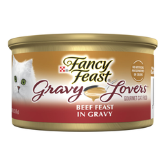 Fancy Feast Gravy Lovers Beef Feast In Roasted Beef Flavour Gravy 85g | 206866