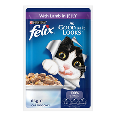 Felix Gravy Lovers Sensations with Lamb Cat Food 85g | 206513