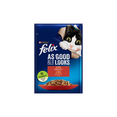 Felix Beef in Jelly Cat Food 85g | 206512-B