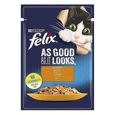 Felix Gravy Lovers Sensations with Chicken Cat Food 85g | 06513-C