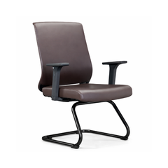 Valencia Visitor Chair ,Brown PU |  DZY-WD620 (320)