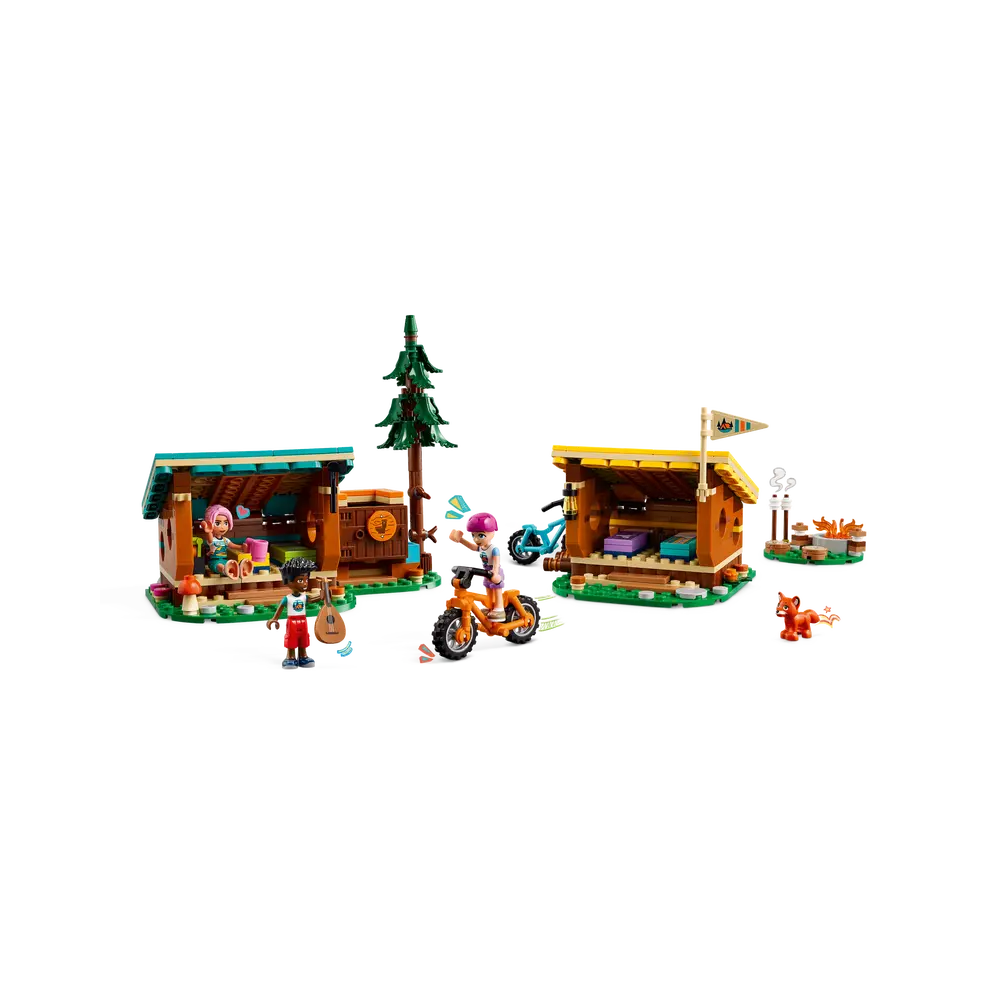 LEGO Adventure Camp Cozy Cabins Building Set | 42624