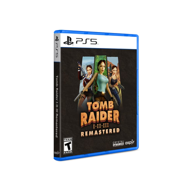Tomb Raider I–III Remastered Starring Lara Croft - PlayStation 5 | PS5