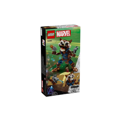 صاروخ LEGO وجروت الصغير - مجموعة بناء LEGO Marvel | 76282
