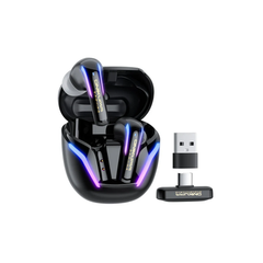 ONIKUMA T27 Dual Wireless Gaming Earbuds 2.4G/Bluetooth with ENC Microphone For Mobiles, Ipads, PC, Meta Quest, PS4, PS5 & Nintendo Switch