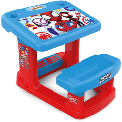 Marvel Spider-Man Study Desk & Chair Set for Kids - Learning Desk Toy | 03055