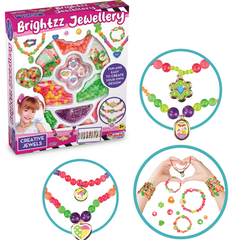 Brightzz Jewellery Creative Beads Craft Set for Kids - DIY Necklace & Bracelet Kit | 03177
