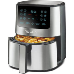 Tesla Air fryer 5L,  1300W, 12 Programs Black Inox | AF501BX