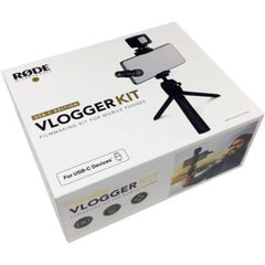 RODE Vlogger Kit USB-C Edition Filmmaking Kit for Mobile Devices with USB Type-C Ports | VLOGVMMC