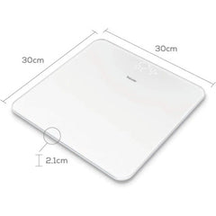 Beurer GS 225 Glass Bathroom Scale | GS 225