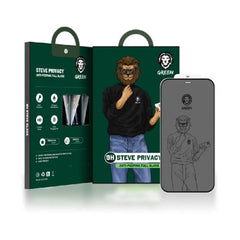 GreenLion Steve Privacy Anti-peeping Full Glass ,iPhone 14 Pro (6.1")  ,PRV| GN9HSPY14P
