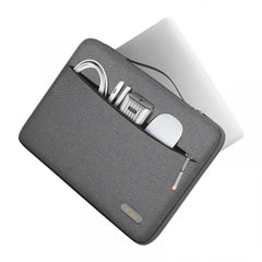 WiWU Pilot Water Resistant High-Capacity Laptop Sleeve Case 13.3" - Grey | PWRHCLSC13.3G