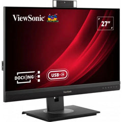 ViewSonic VG2756-2K 27â³ QHD Webcam Docking Monitor with Built-in LED Fill Lights and Two-Way Noise-Reduction | VG2756V-2K