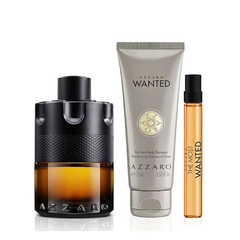 Azzaro The Most Wanted Parfum Gift Set for Men 100ml + 10ml + Shower Gel 75ml