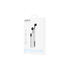 Proove Scape C3 Type-C Wired Earphones - Black | WESC00002001
