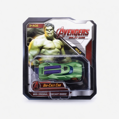 Avengers Die-Cast Car – Hulk Edition Mini Superhero Vehicle | 060-2